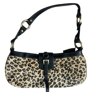 The Limited Leopard Print Shoulder Bag